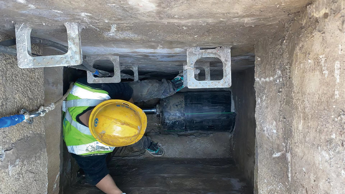 石城HDPE短管内衬法